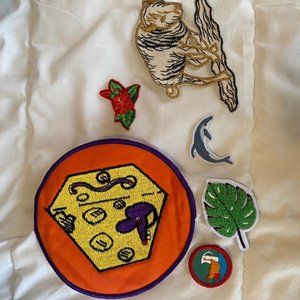 Lot of 6 Weird Patches